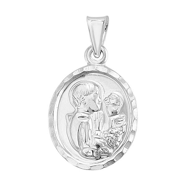 Medalla Primera Comunión para Niño en Plata .925 