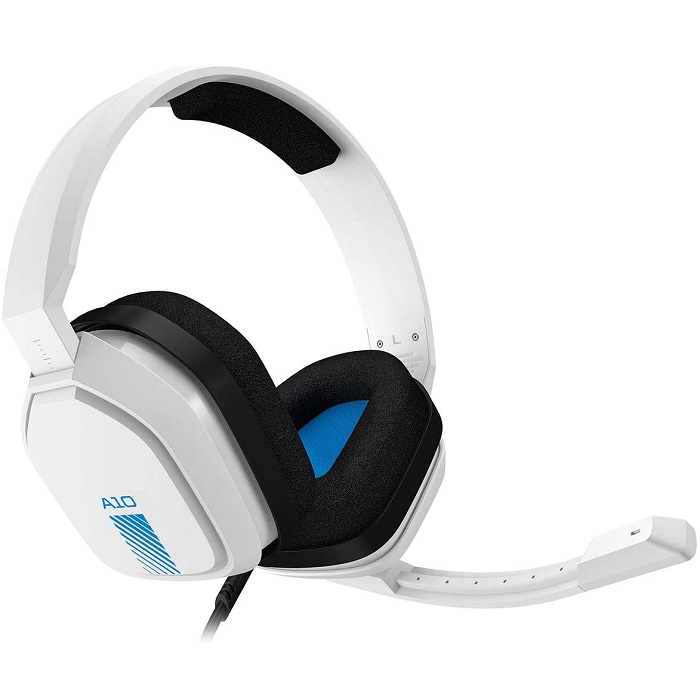 Diadema ASTRO A10 Para PS4 3.5mm Gaming Blanco-Azul 939-001846.