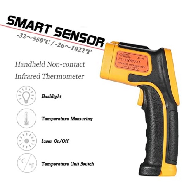 Medidor de Temperatura Industrial (LASER)