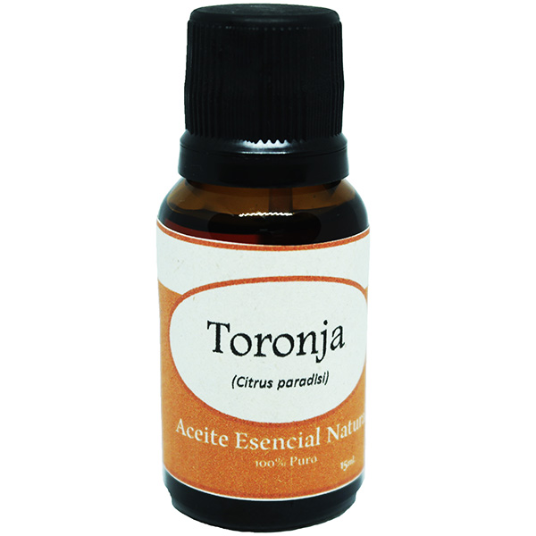 Toronja Aceite Esencial Natural 1 Frasco Aromaterapia 15ml Difusor KRISAMEX