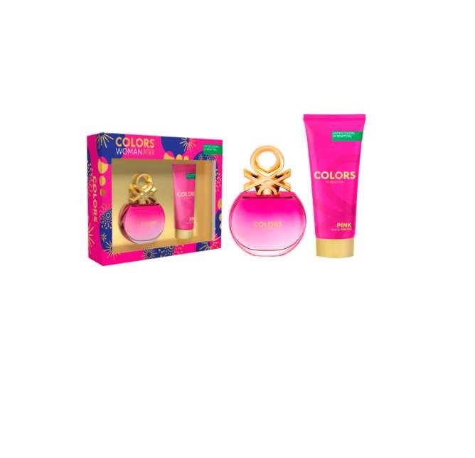 PERFUME BENETTON COLORS PINK 80 ML EAU DE TOILETTE