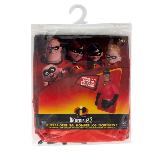 Disfraz de Mr. Increible de Los Increibles unitalla para adulto