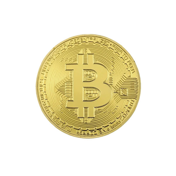 Moneda Coleccionable Para Regalo Bitcoin