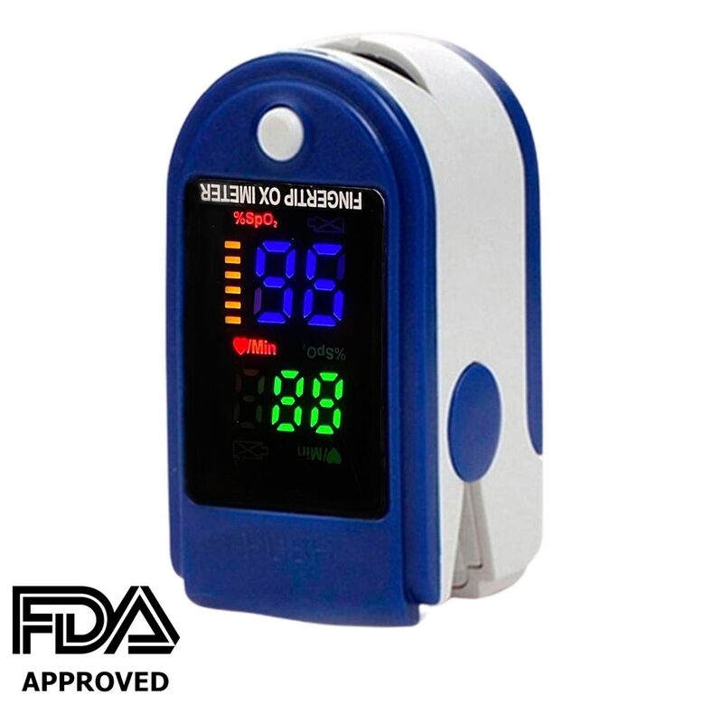Oxímetro Profesional Digital de Dedo Pulsioximetro Uso Adultos Pediátrico Onmedics