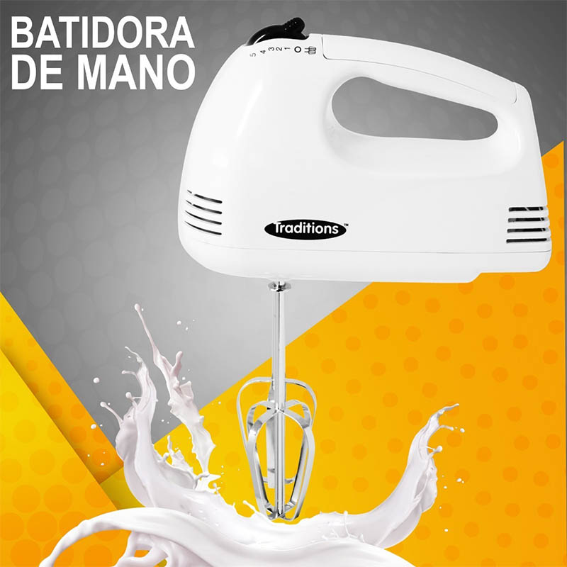 Batidora De Mano Con 5 Velocidades 100w Proctor Silex 62588r