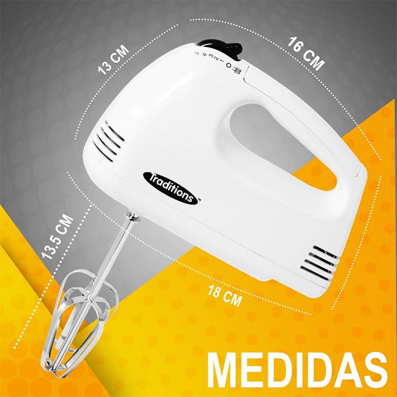 Batidora De Mano Con 5 Velocidades 100w Proctor Silex 62588r