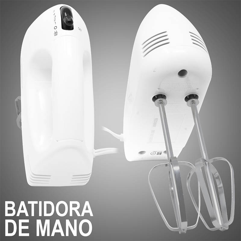 Batidora De Mano Con 5 Velocidades 100w Proctor Silex 62588r