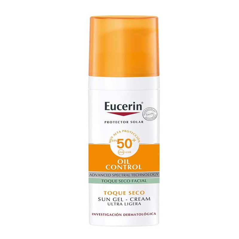Protector Solar Eucerin Crema-gel Oil Control Fps 50 50ml