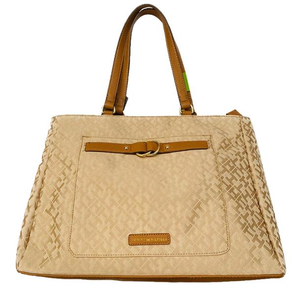 Bolsa tommy hilfiger beige hot sale