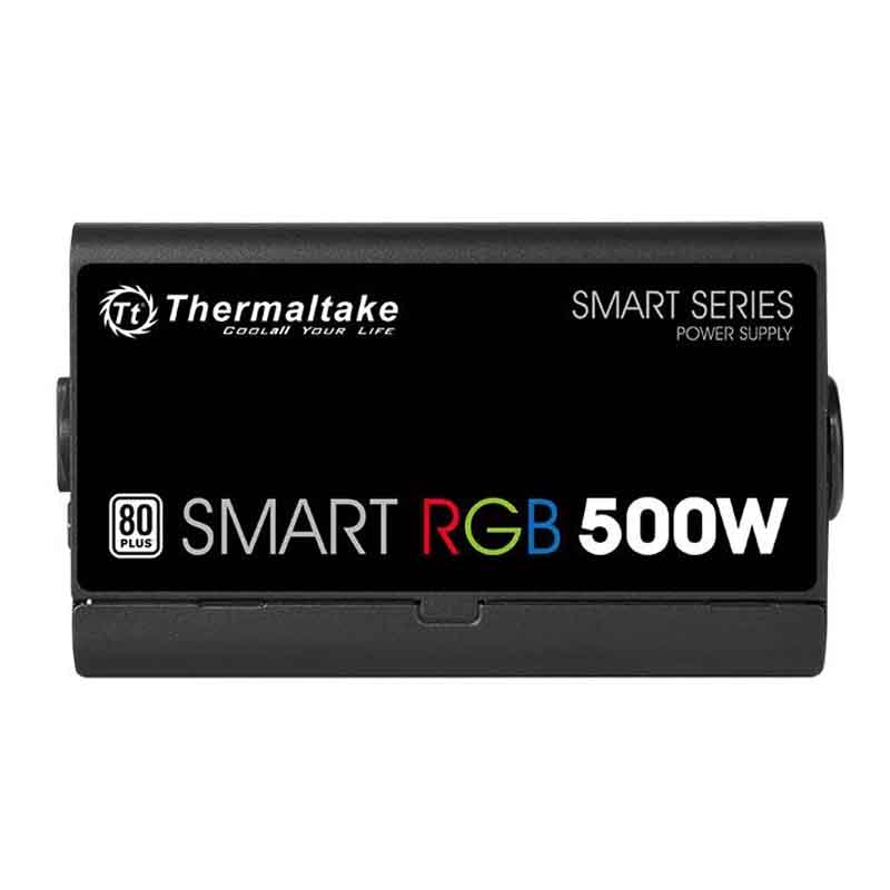 FUENTE THERMALTAKE 500W RGB 80PLUS SMART PS-SPR-0500NHFAWU-1