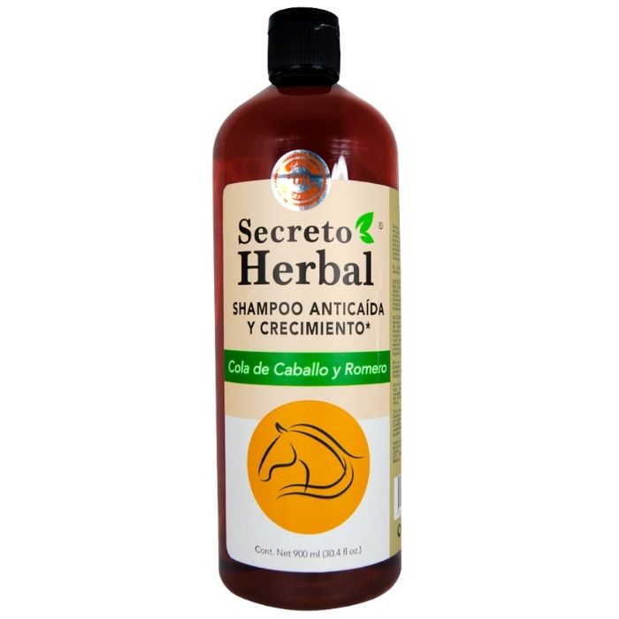 Shampoo Secreto Herbal Cola de Caballo y Romero Anticaída y Crecimiento