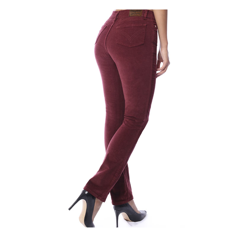 Pantalón De Dama Panilla Ajustable Dayana Corte Recto