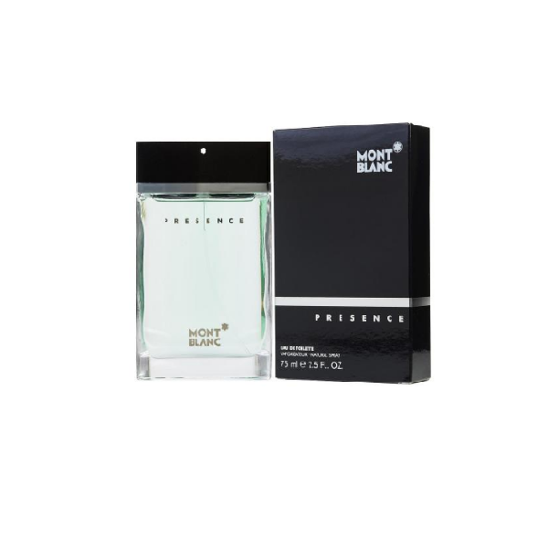 PERFUME MONT BLANC PRESENCE HOMBRE 75 ML EAU DE TOILETTE