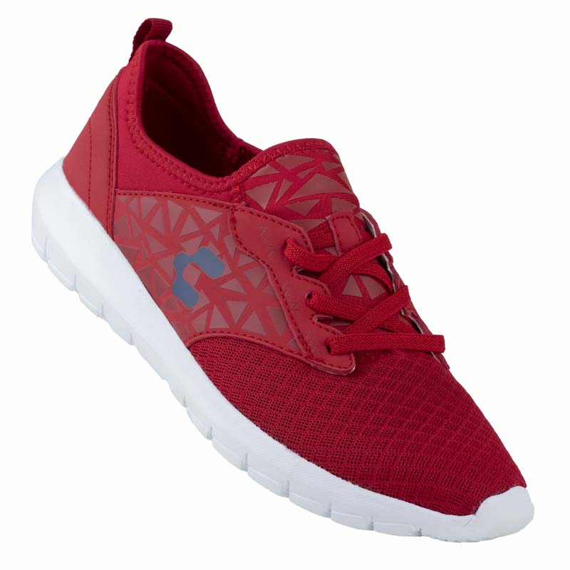 TENIS CHARLY ORIGINAL COMODOS 1022351 ROJO SUELA LIGERA