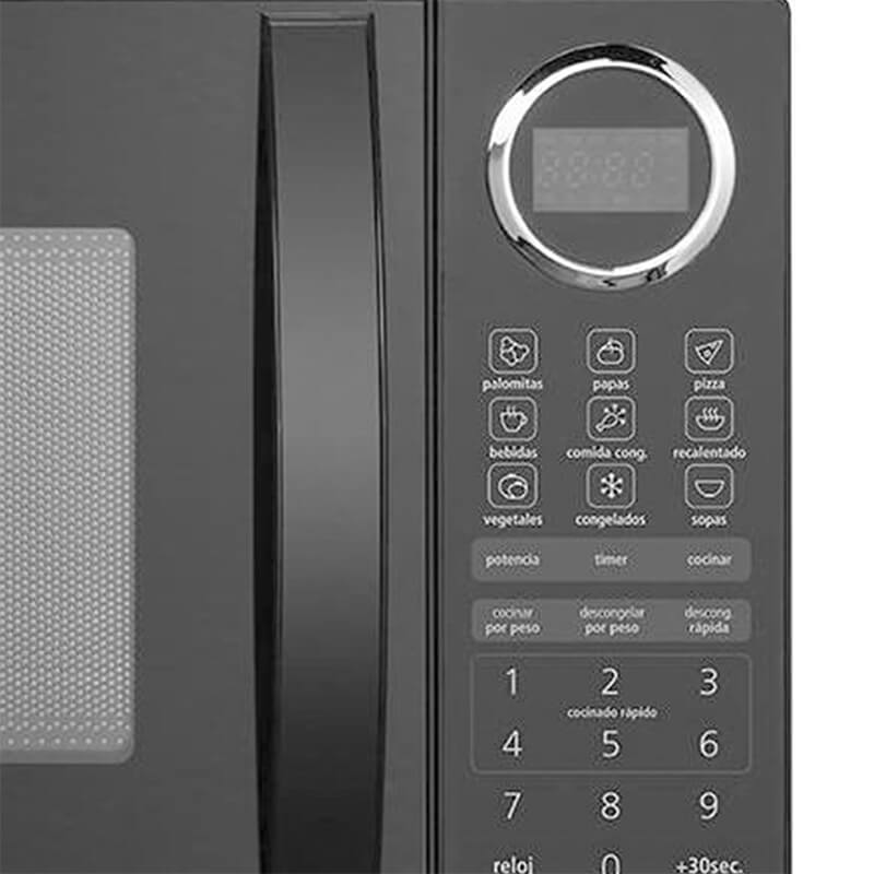 Horno De Microondas Mabe HMM09NJ Negro O.9 Cuft 10 Niveles