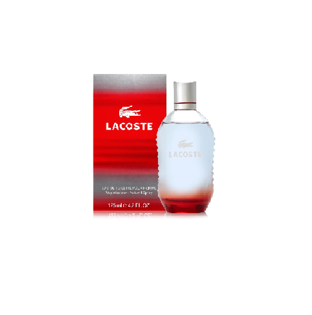 PERFUME LACOSTE RED 125 ML EAU DE TOILETTE