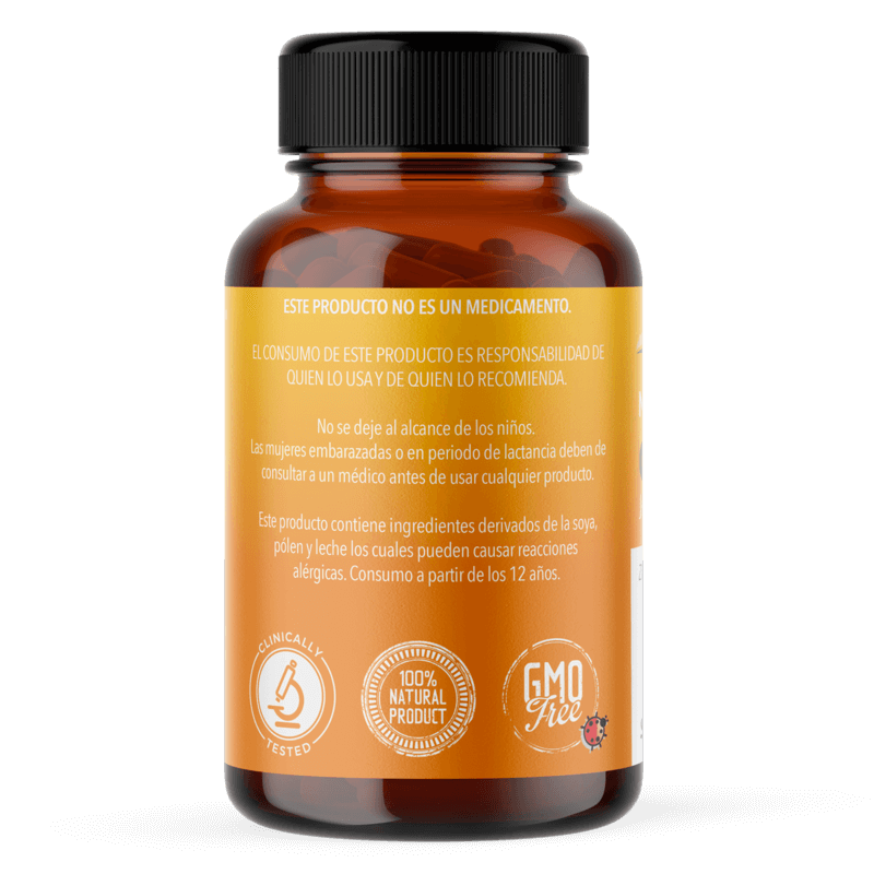 Jenjibre Orgánico Ginger 120 Capsulas 2 Frascos 60caps C/u