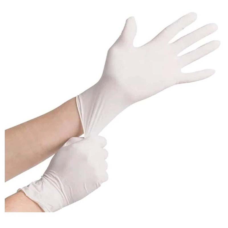 Guantes de látex estériles Talla Mediana: 100 piezas