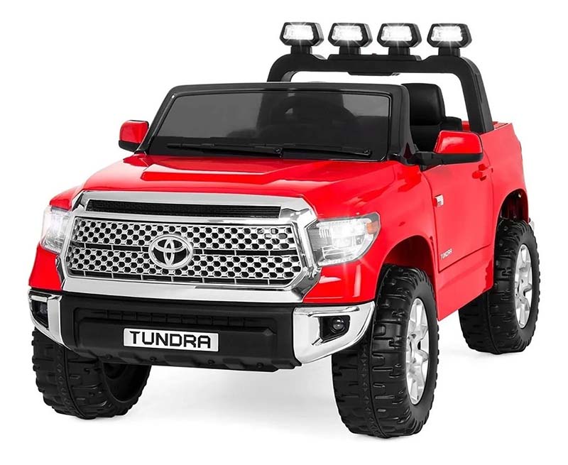 Camioneta Montable Eléctrica Toyota Tundra Rojo Unitalla