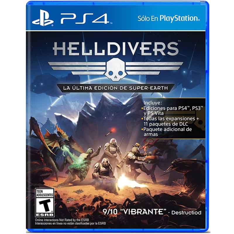 PS4 Juego Helldiver La Última Edición
