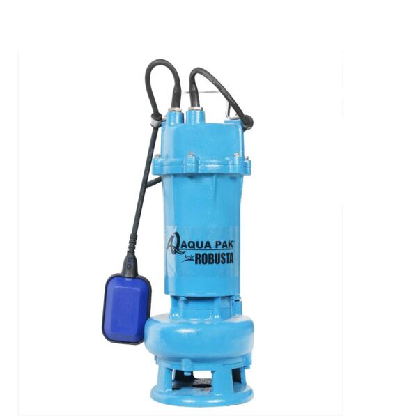 BOMBA SUMERGIBLE ROBUSTA PARA LODOS AQUA PAK 1 HP 127 V