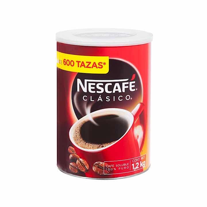 Café Soluble Nescafé Clásico 1,2 kg.