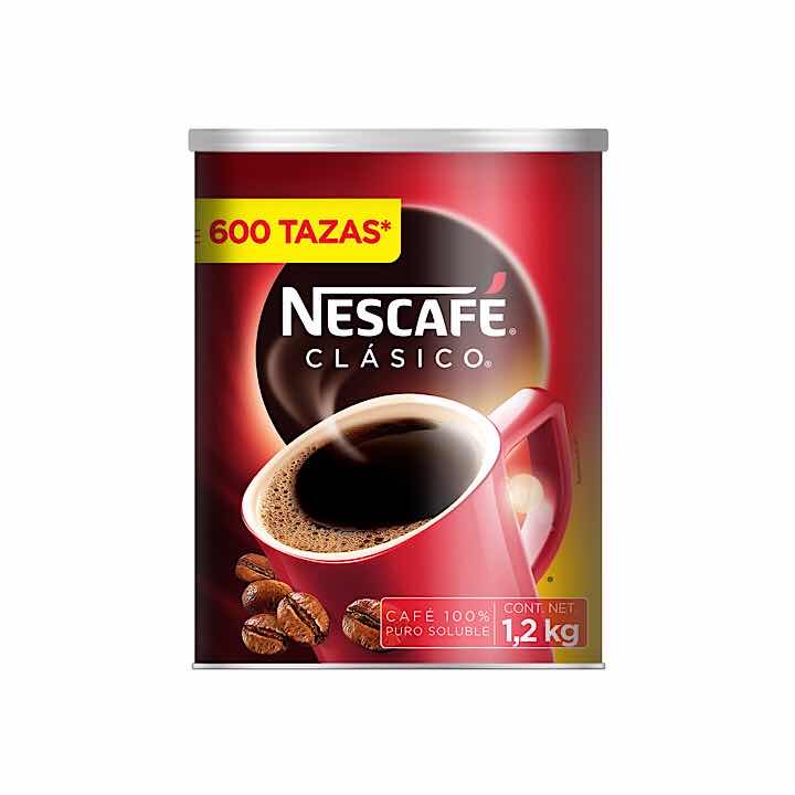 Café Soluble Nescafé Clásico 1,2 kg.