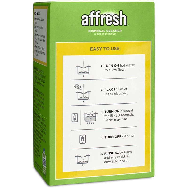 Affresh W10509526 Limpiador de Triturador de Desperdicios 