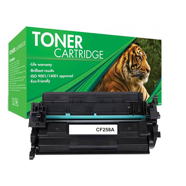 Tóner genérico HP 58A (CF258A) sin chip, Negro LaserJet