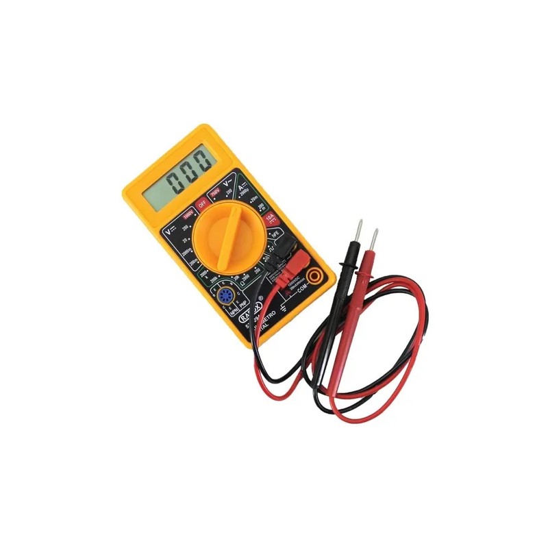 Multimetro Digital Amperimetro Voltimetro Radox