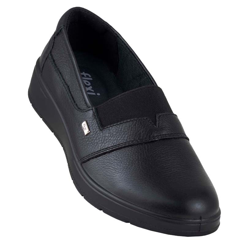 ZAPATOS DE MUJER EXTRA COMFORT FLEXI 103604 NEGRO ORIGINALES