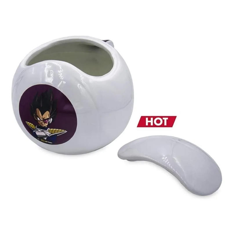 Taza Mágica Edición Capsula De Ataque Vegueta Dragonball Z