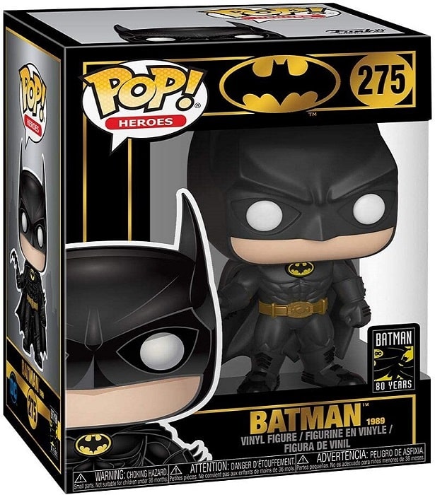 Funko Pop Batman 1989 Michael Keaton Edicion 80 Aniversario
