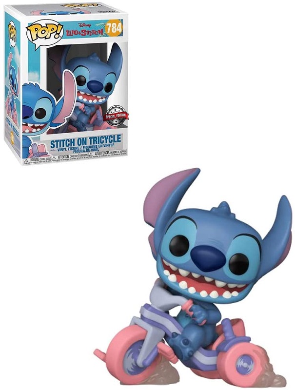 Funko Pop Stitch en Triciclo 784 Edicion Especial Lilo & Stitch