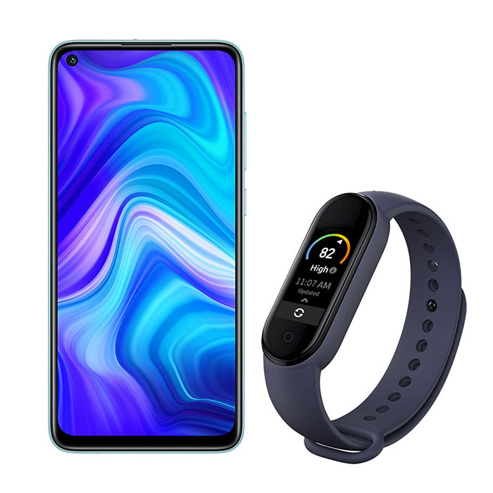 Celular XIAOMI LTE M2003J15SS REDMI NOTE 9 Color BLANCO Telcel Y DE REGALO MI SMART BAND 5