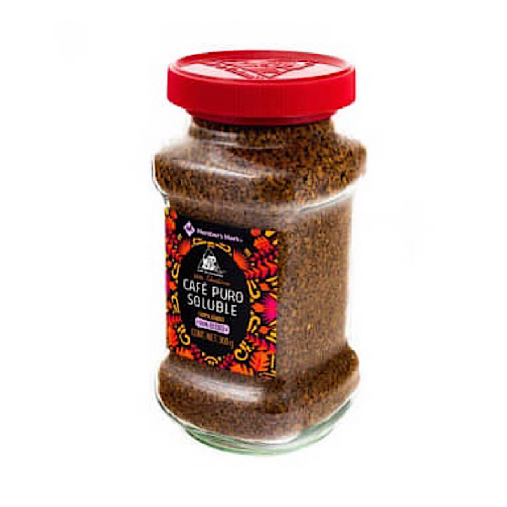 Café Puro Soluble Liofilizado Member's Mark 300g.