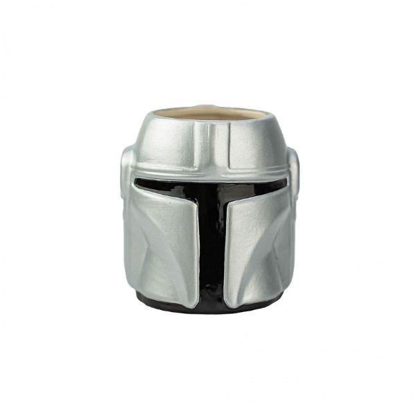 ZAK 1555-3163 Taza 3D para Café The Mandalorian Helmet Star Wars Lucasfilm Disney Cerámica 473 mililitros Coleccionable