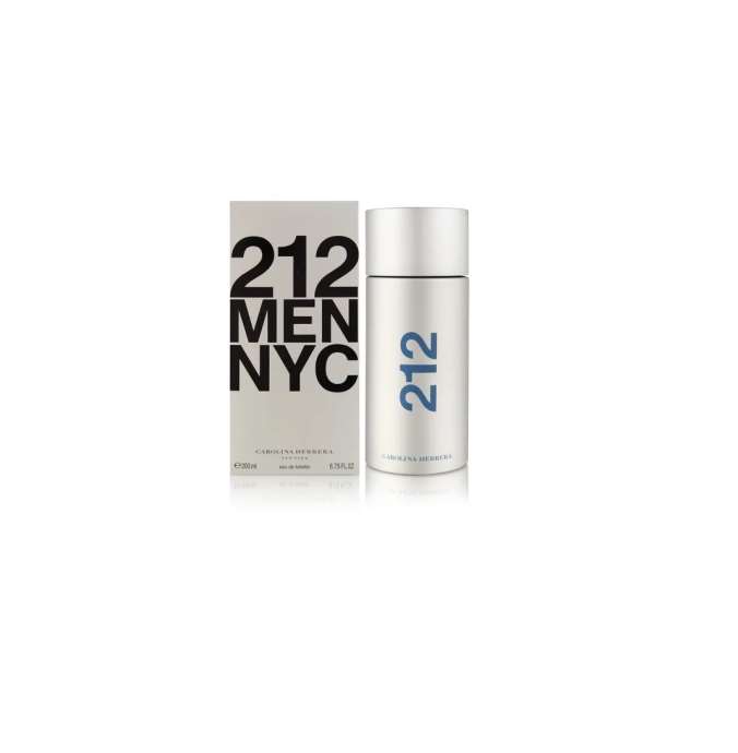 PERFUME CAROLINA HERRERA 212 HOMBRE 200 ML EAU DE TOILETTE