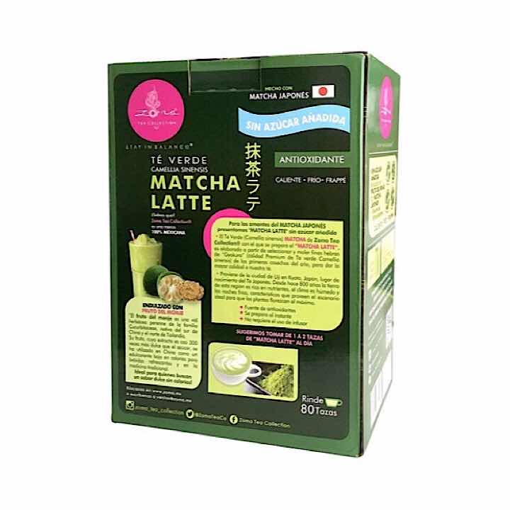 Té Verde Matcha Latte Zoma Tea Collection 800g