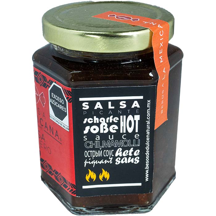 Paquete de Sabrosas Salsas de Habanero Naturales de Variedad con Fresa, Mango, y Piña