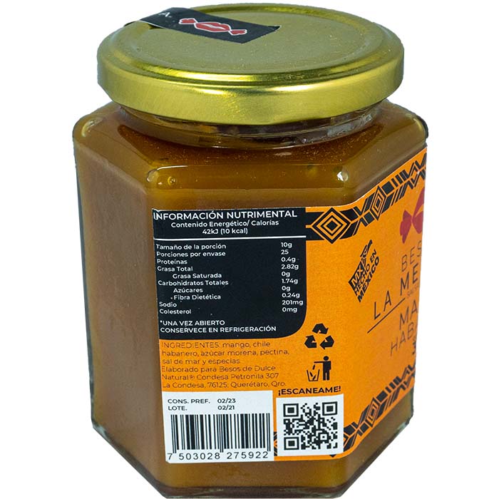 Paquete de Sabrosas Salsas de Habanero Naturales de Variedad con Fresa, Mango, y Piña