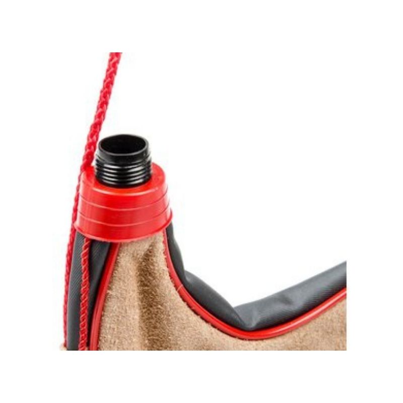 Bota para vino de piel de uso rudo sin BPA 2 litro Coghlan's 0741