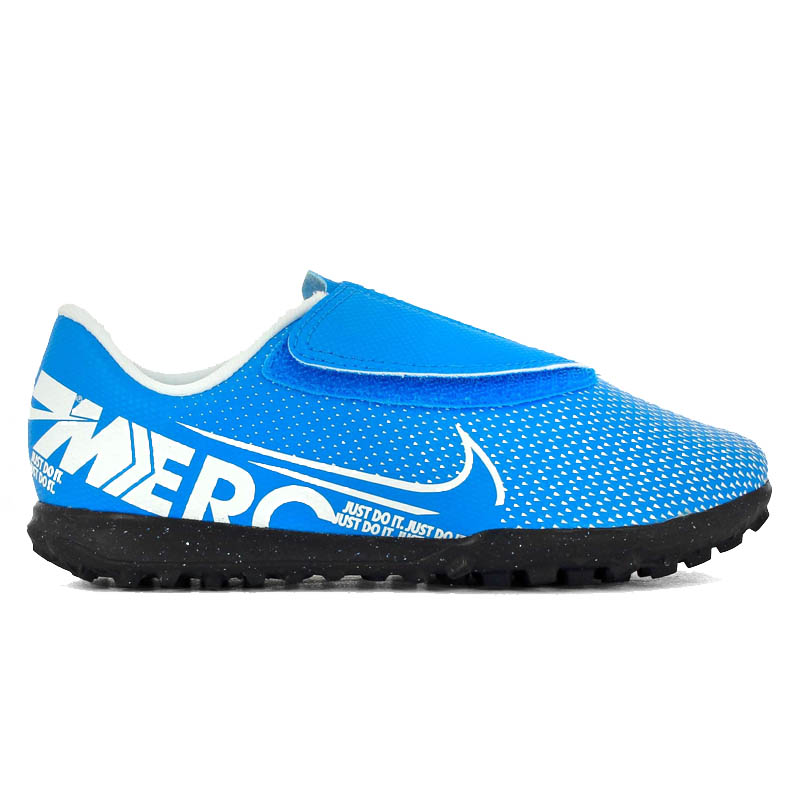Tenis de Futbol Nike Jr Vapor 13 Club TF PS - Azul - Niños