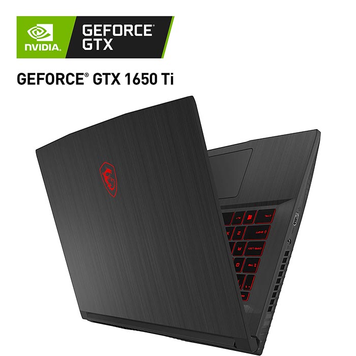 Laptop Gamer MSI GF63 GeForce GTX 1650 TI I5 10300H 8GB SSD 512GB Pantalla 15.6 