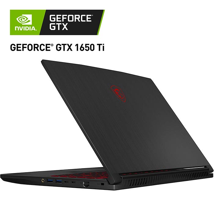 Laptop Gamer MSI GF63 GeForce GTX 1650 TI I5 10300H 8GB SSD 512GB Pantalla 15.6 