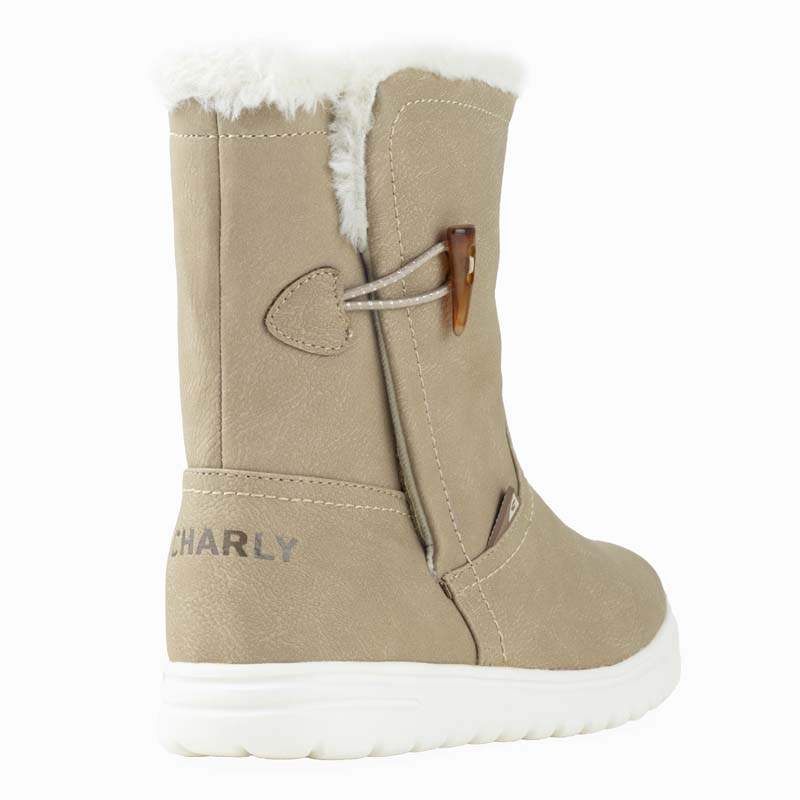 BOTAS CHARLY ORIGINALES PARA MUJER 1050508 BEIGE