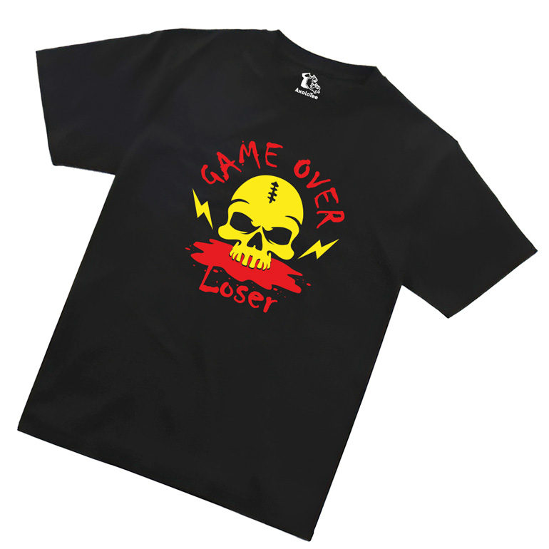 Playera Caballero - Game Over Loser