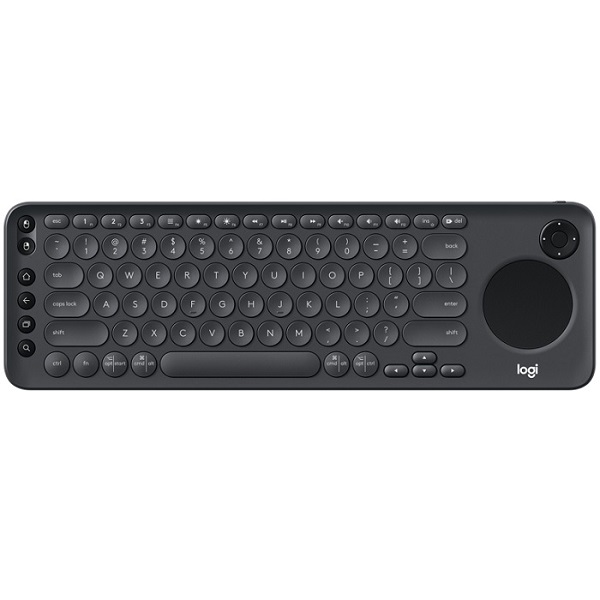 TECLADO LOGITECH K600 TV NEGRO CON TOUCHPAD SMART TV/PC/TABLET (920-008824)