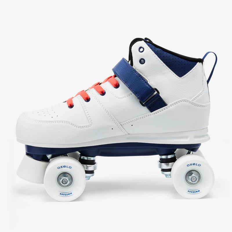 Patines Quad 100 Adulto Blanco Profesionales