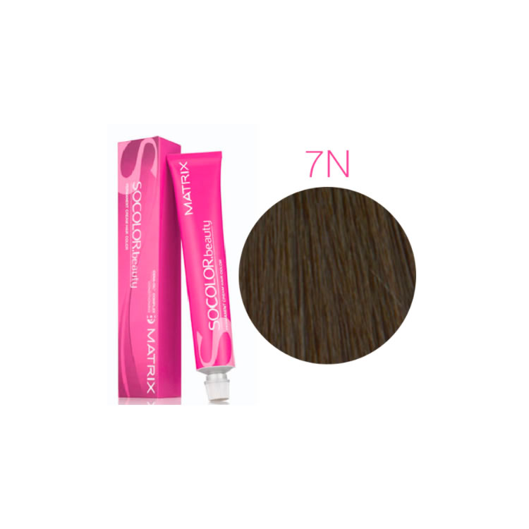 Tinte SoColor Beauty Matrix 7N 90g.